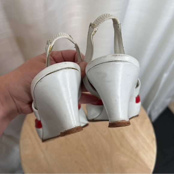 Vintage Leather Jack Rogers Wedge - Picture 10 of 10